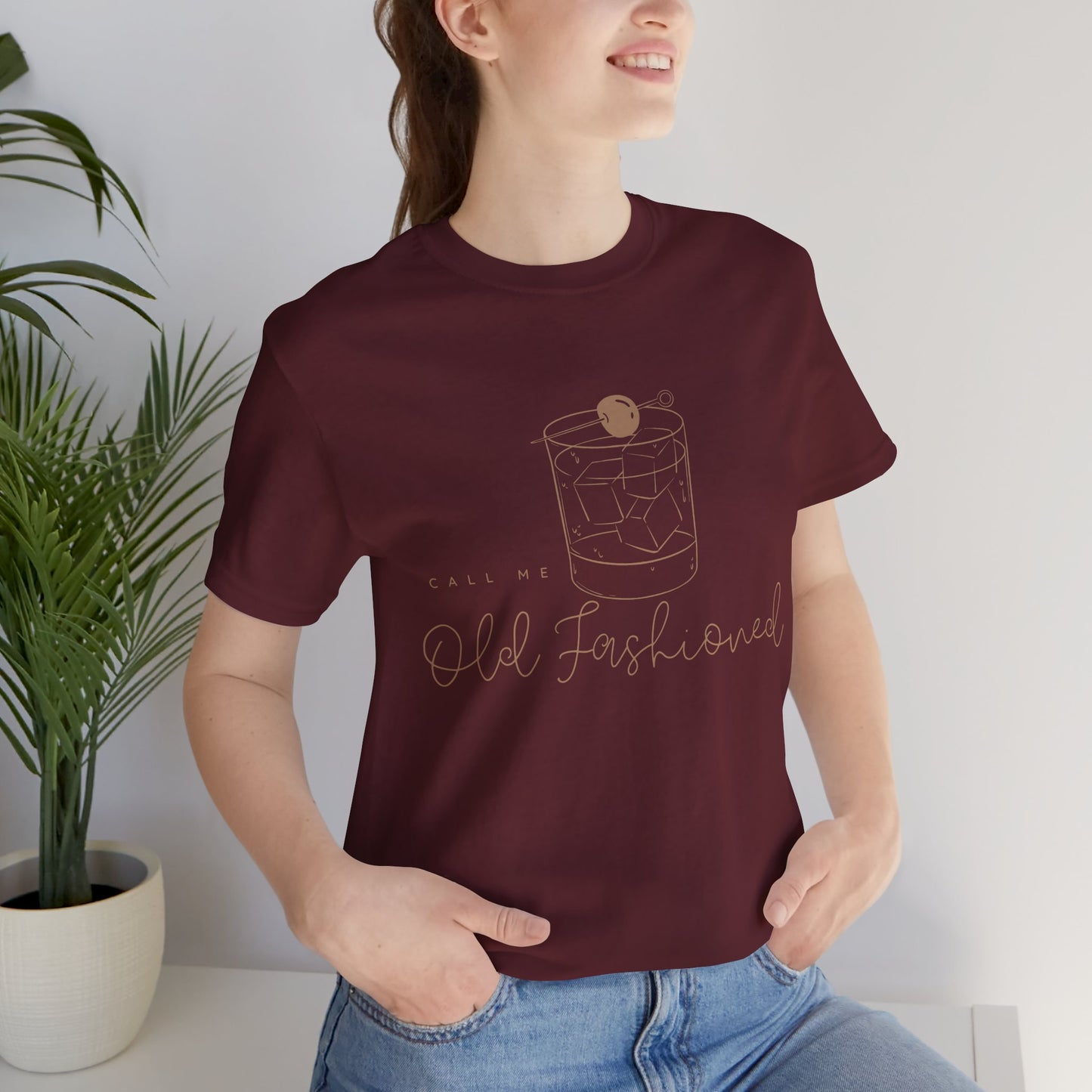 "Call me Old Fashioned" Short Sleeve Graphic Tee