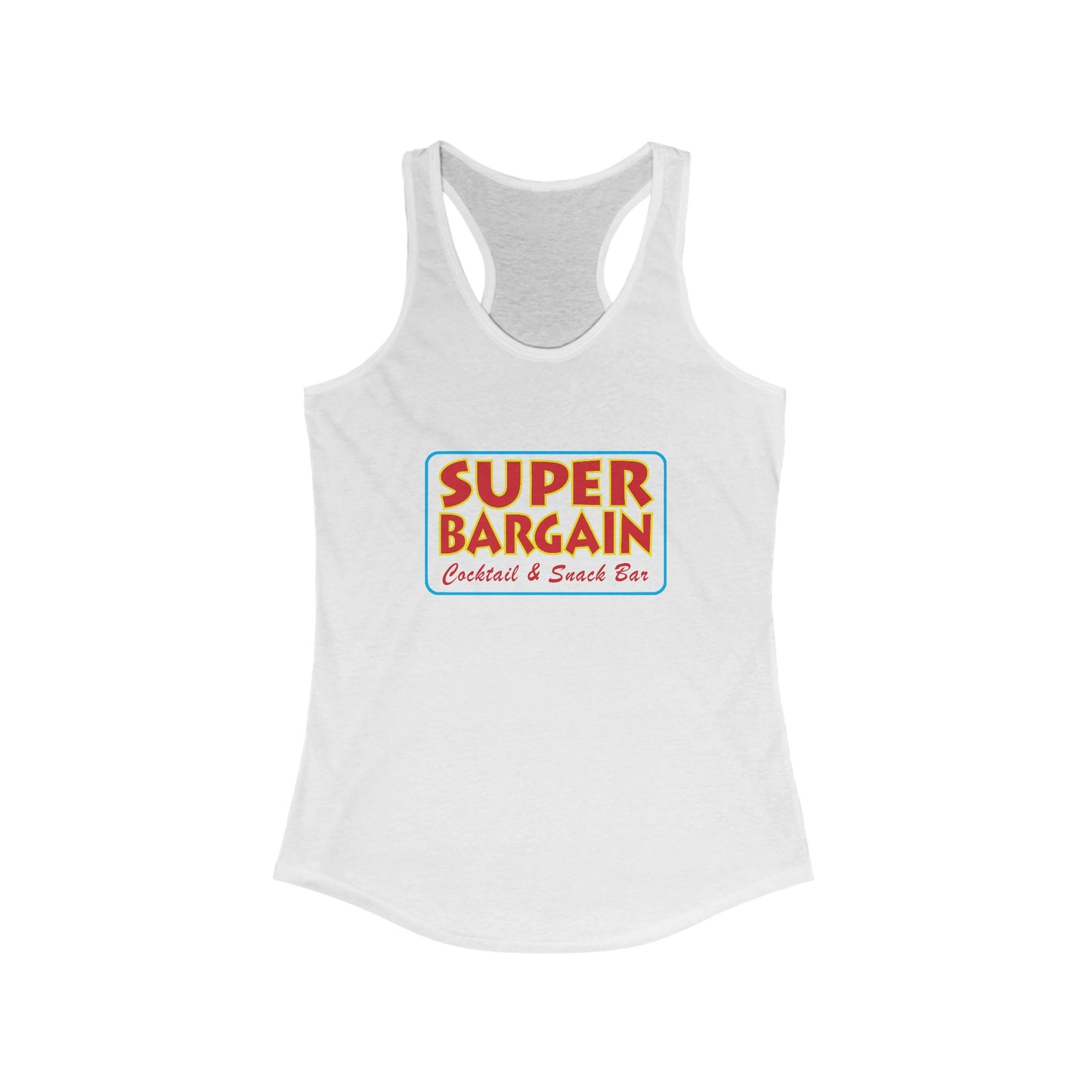 Classic Super Bargain Logo Racerback Tank