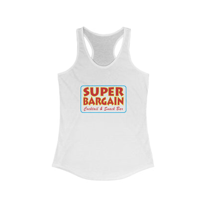 Classic Super Bargain Logo Racerback Tank