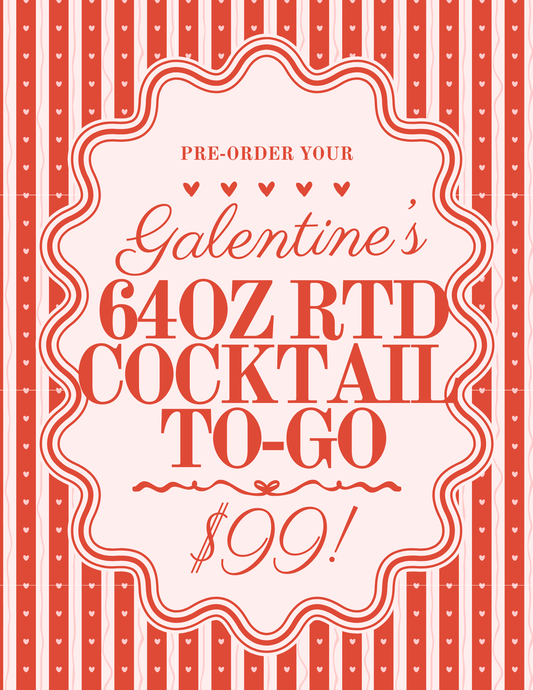 Galentine's Pour - 64oz Growler (16 servings)