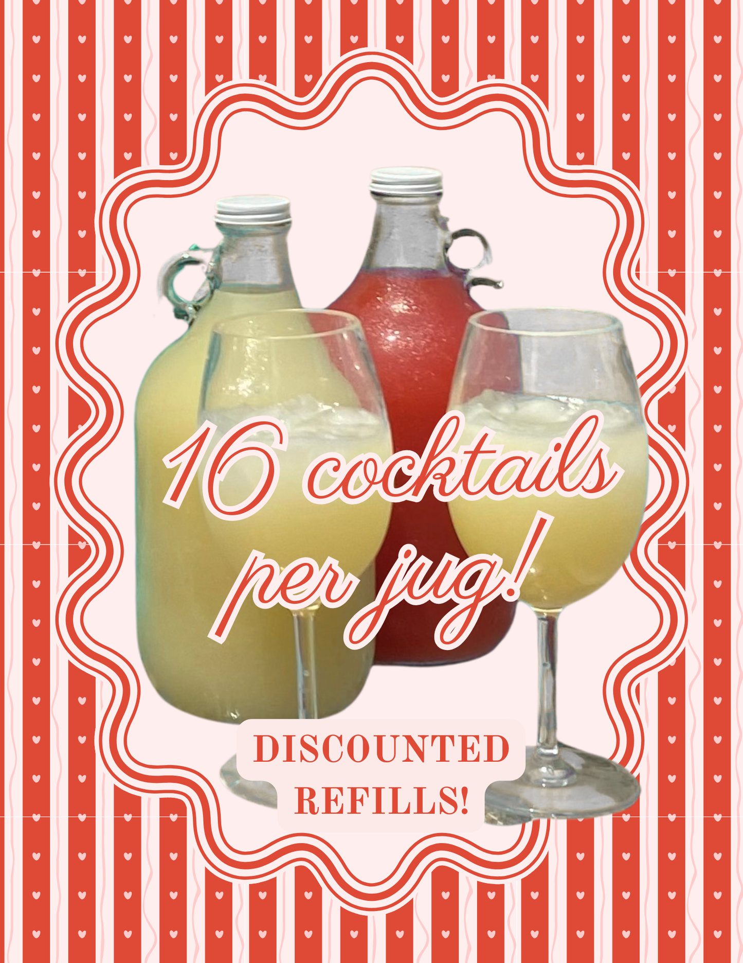 Galentine's Pour - 64oz Growler (16 servings)